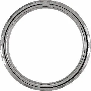 Tungsten Faceted Beveled-Edge Band TAR52117 - 6 mm