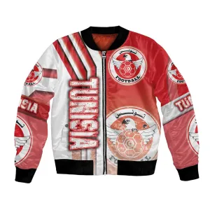 Tunisia Soccer Bomber Jacket Eagles of Carthage Football - Road To Champion DT03