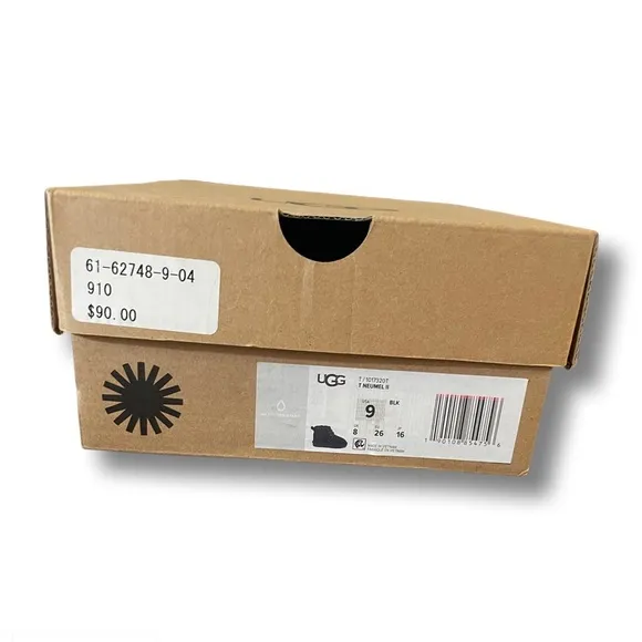 UGG. T NEUMEL II. TODDLER 9. BLACK.