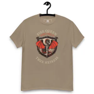 URBANITYCHEK FIRE QUEEN CREW GRAPHIC T-SHIRT