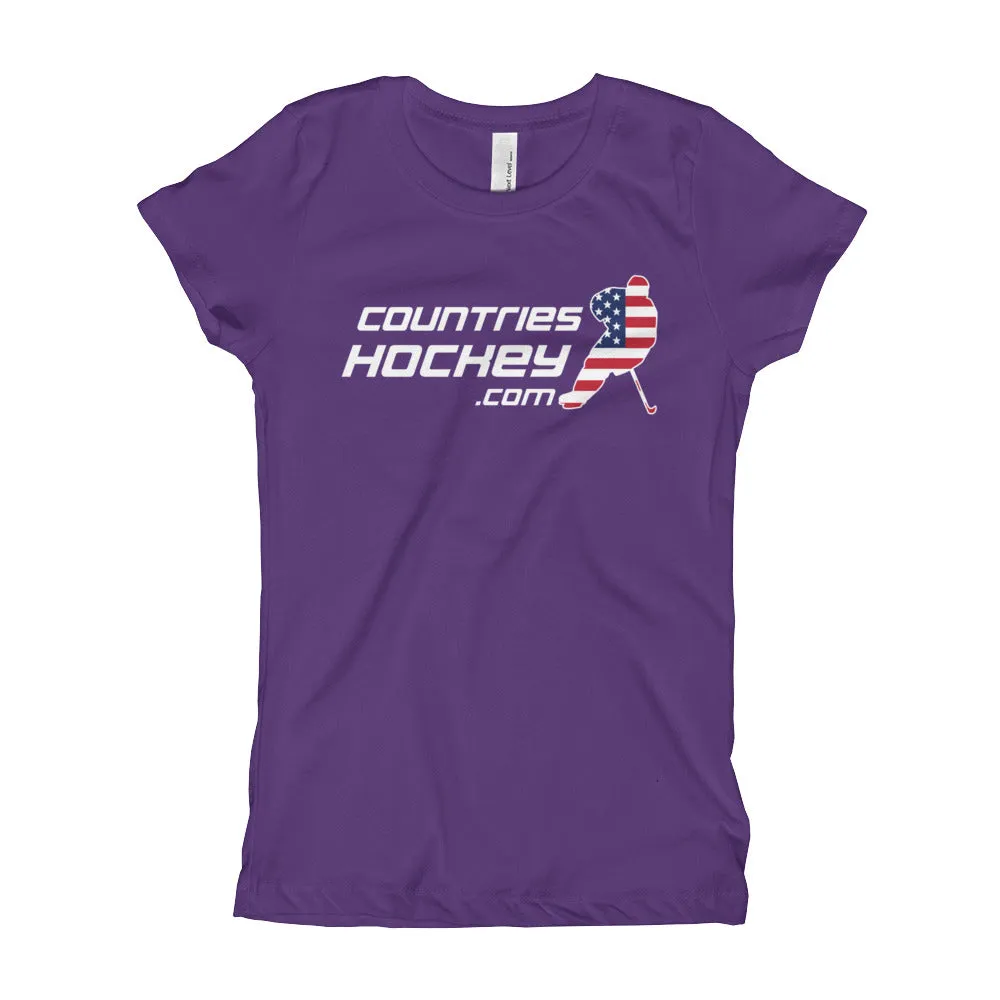 USA Skater Girl's T-Shirt