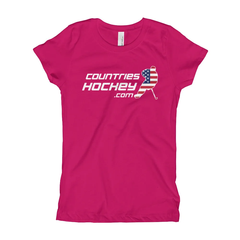 USA Skater Girl's T-Shirt