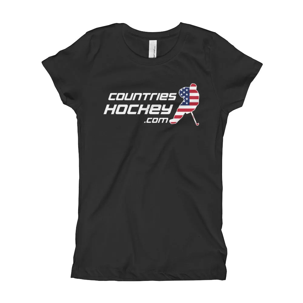 USA Skater Girl's T-Shirt