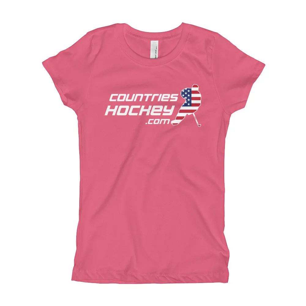 USA Skater Girl's T-Shirt