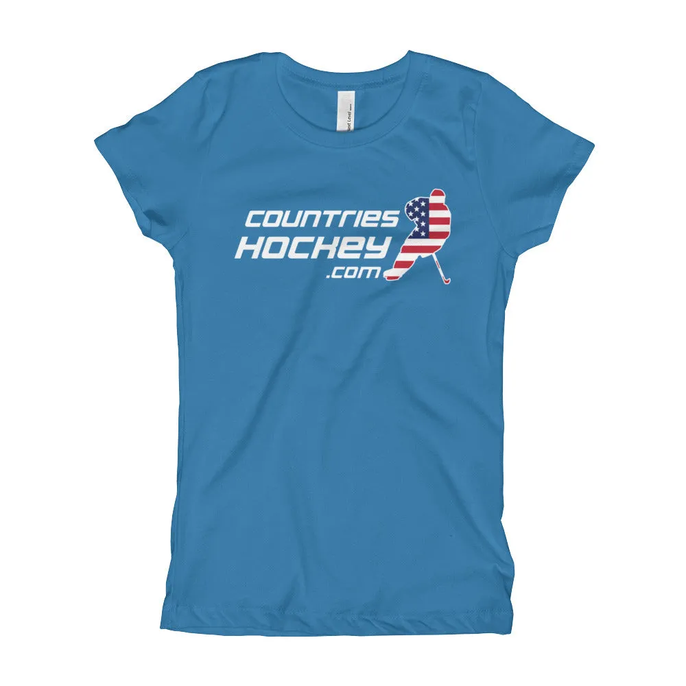 USA Skater Girl's T-Shirt