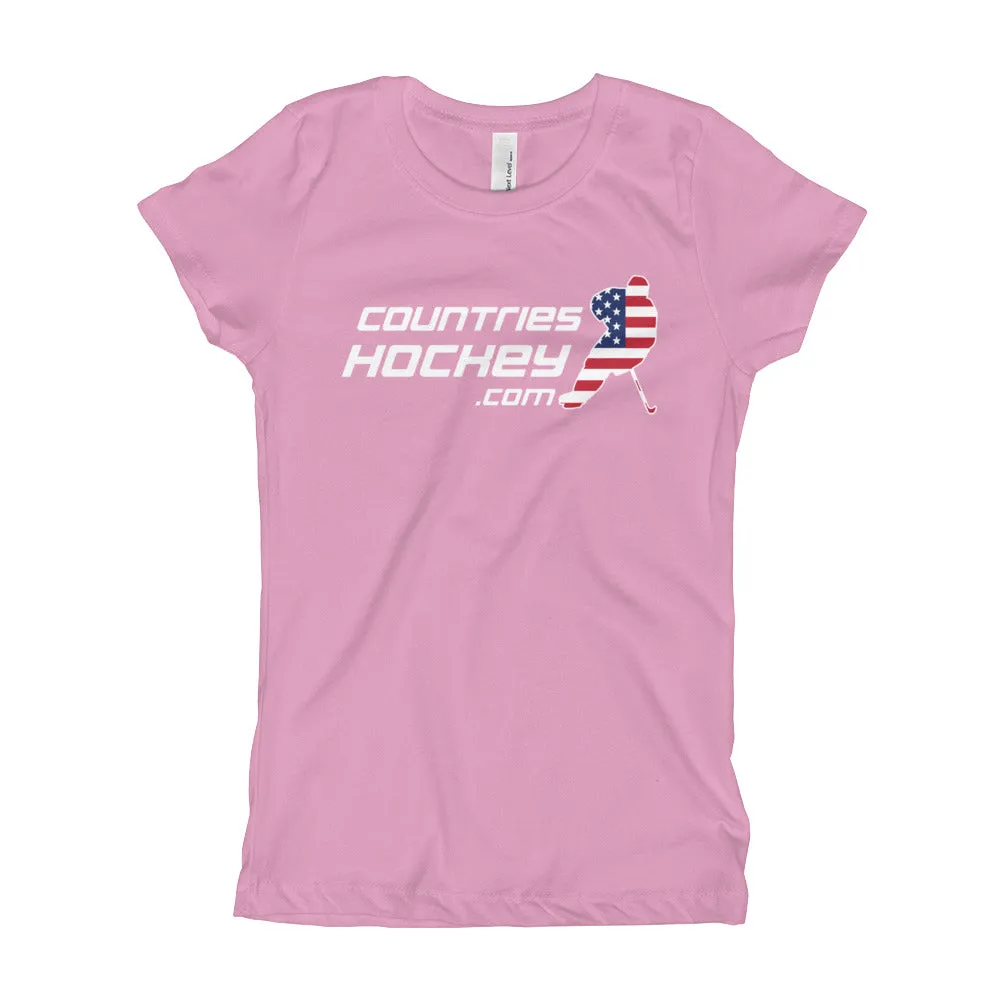 USA Skater Girl's T-Shirt