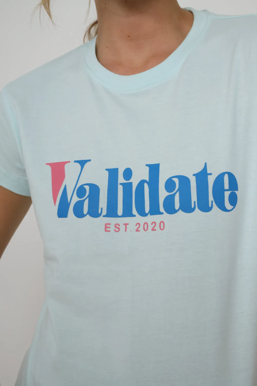 Validate Summer T-Shirt Blue