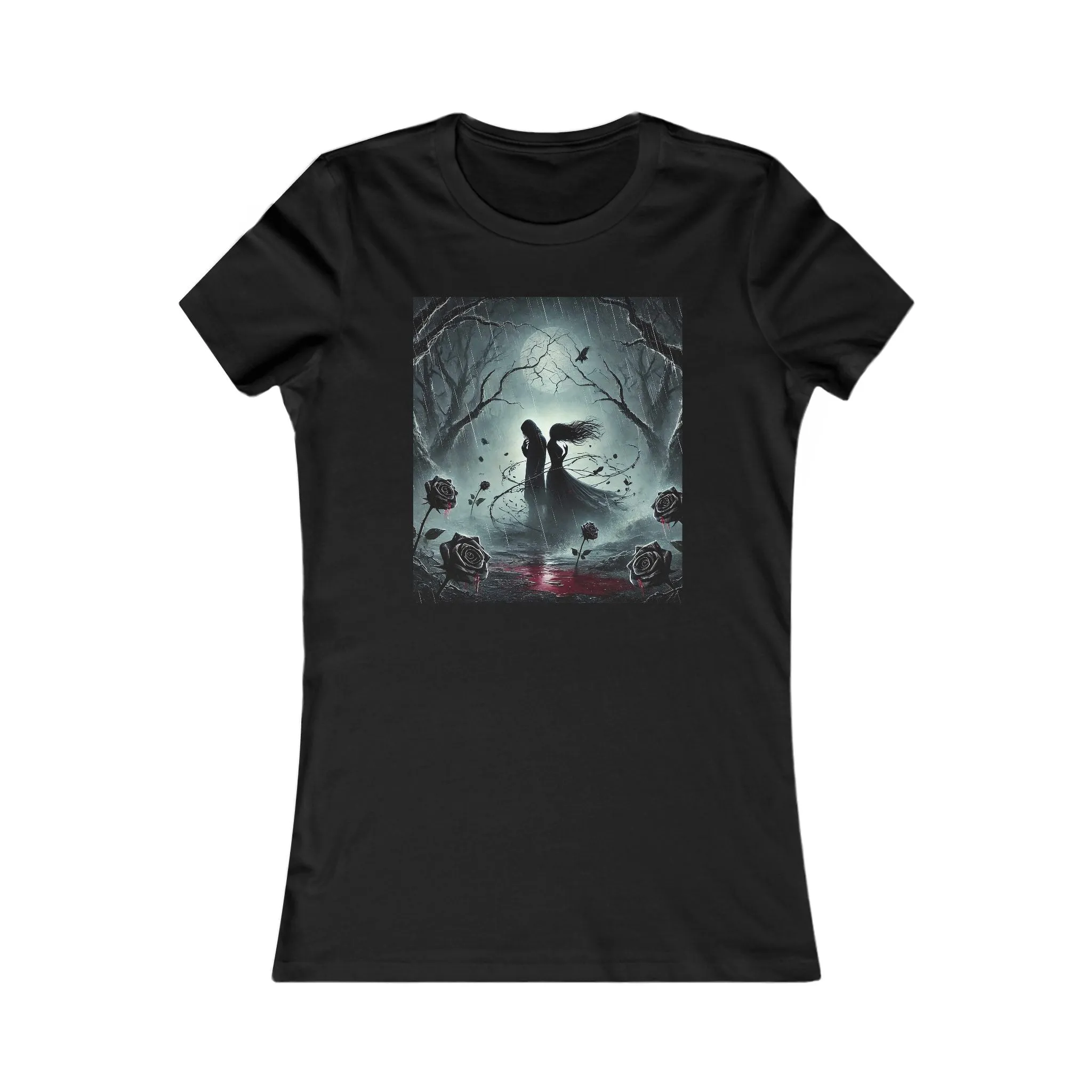 Venomous Sin Poisoned Embrace Uncuffed Women's Favorite Tee