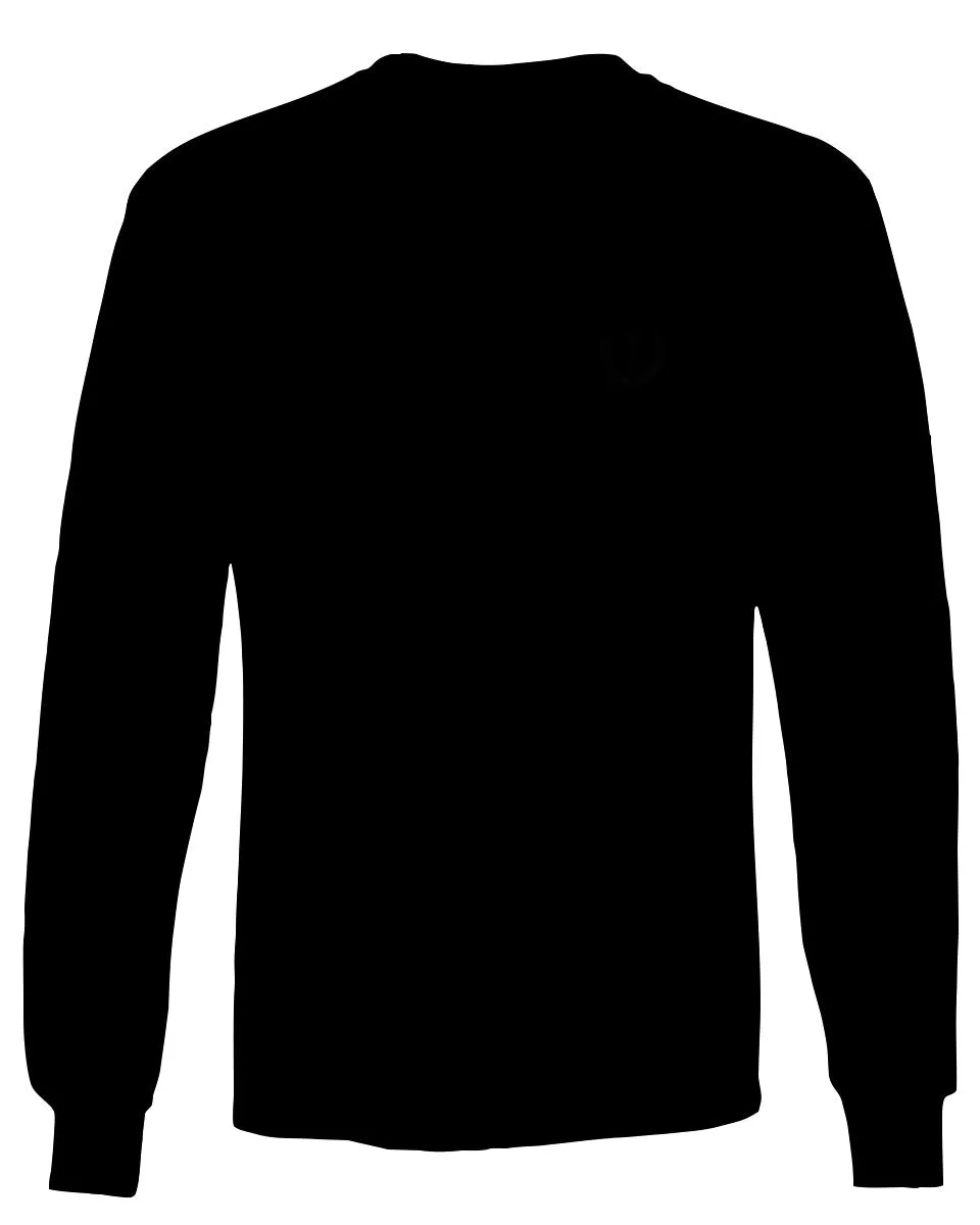 VICES AND VIRTUESS Cool Small Logo Seal Good Vibe mens Long sleeve t shirt