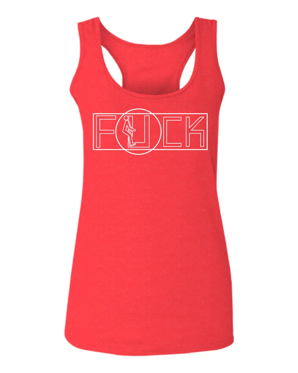 VICES AND VIRTUESS Funny Fuck You Fonts Sarcastic Hilarious tee  women's Tank Top sleeveless Racerback