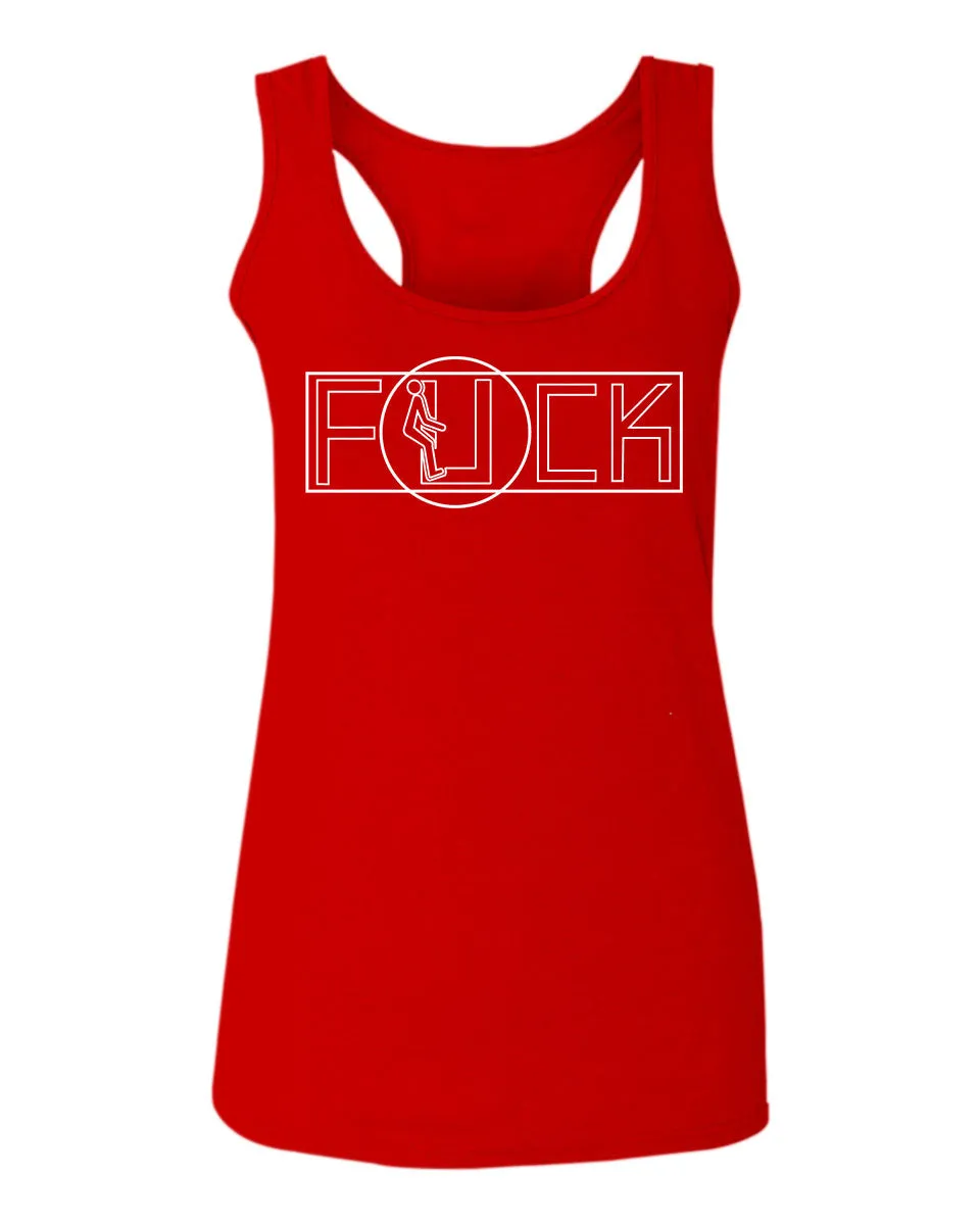 VICES AND VIRTUESS Funny Fuck You Fonts Sarcastic Hilarious tee  women's Tank Top sleeveless Racerback