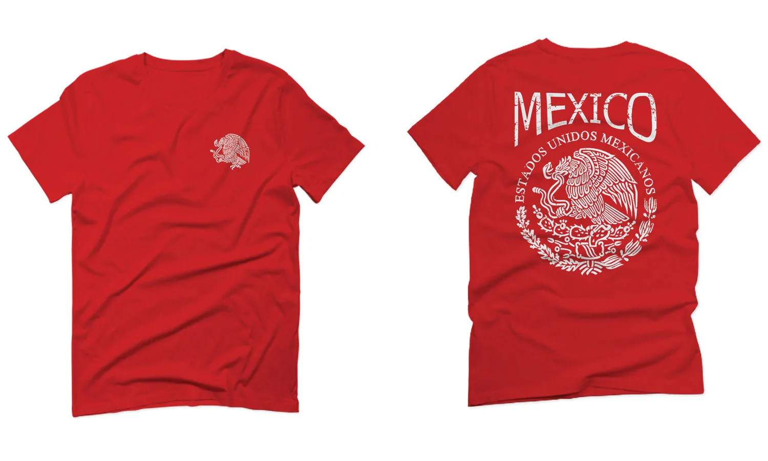 VICES AND VIRTUESS Hecho En Mexico Mexican Flag Coat of Arms Escudo Mexicano For men T Shirt