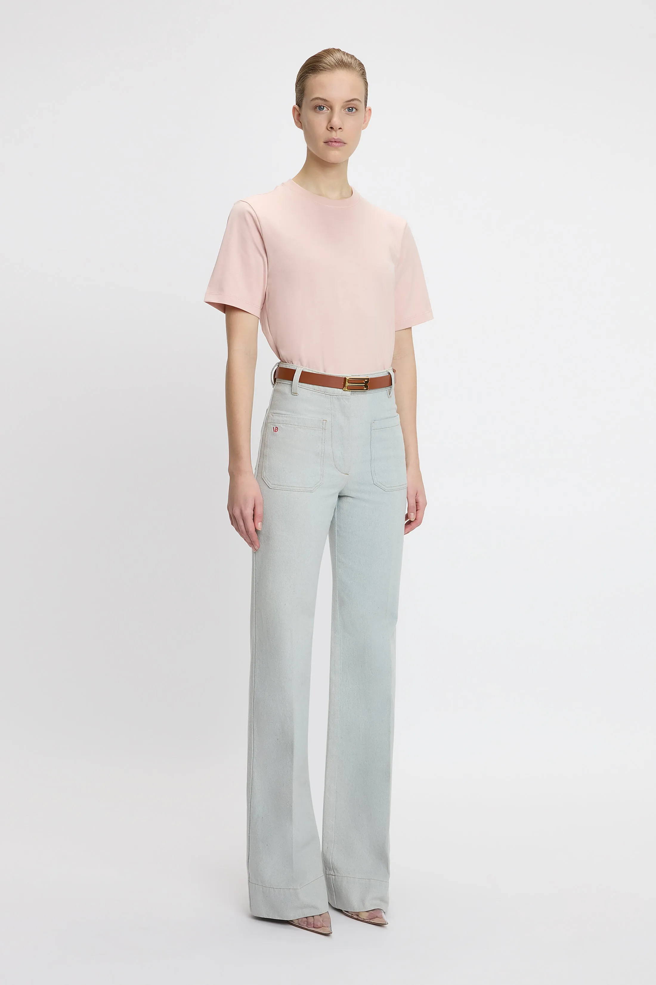Victoria Tee In Blush