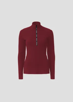 Viktoria & Woods V&W Rib Turtleneck - Sangria