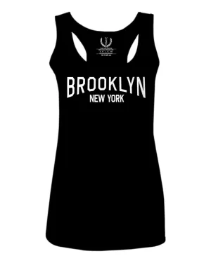 Vintage New York Brooklyn NYC Cool Hipster Street wear  women's Tank Top sleeveless Racerback