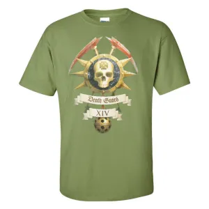 Warhammer 40k Warhammer World Event Only T shirt Death Guard Icon Green