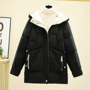 Warm jacket with hood - laurena