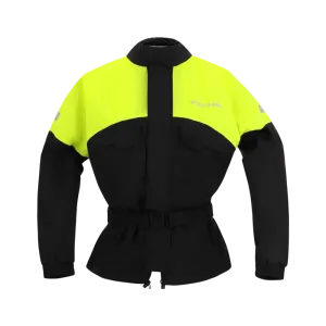 Waterproof Motorcycle Jacket Richa Rainwarrior, Black/Yellow