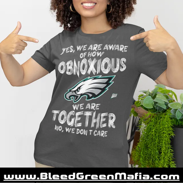 We Are Aware Of How Obnoxious We Are Together Unisex T-Shirt | www.BleedGreenMafia.com