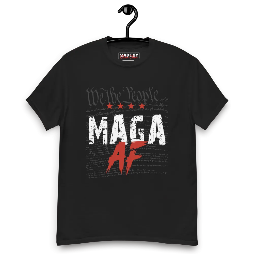We The People MAGA AF Men's Classic Tee