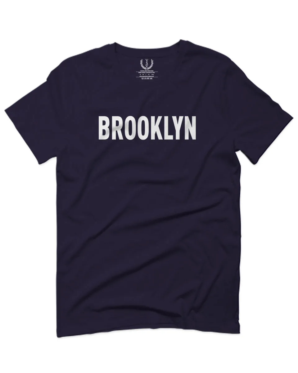 White Fonts New York Brooklyn NYC Cool Lennon Hipster Street For men T Shirt