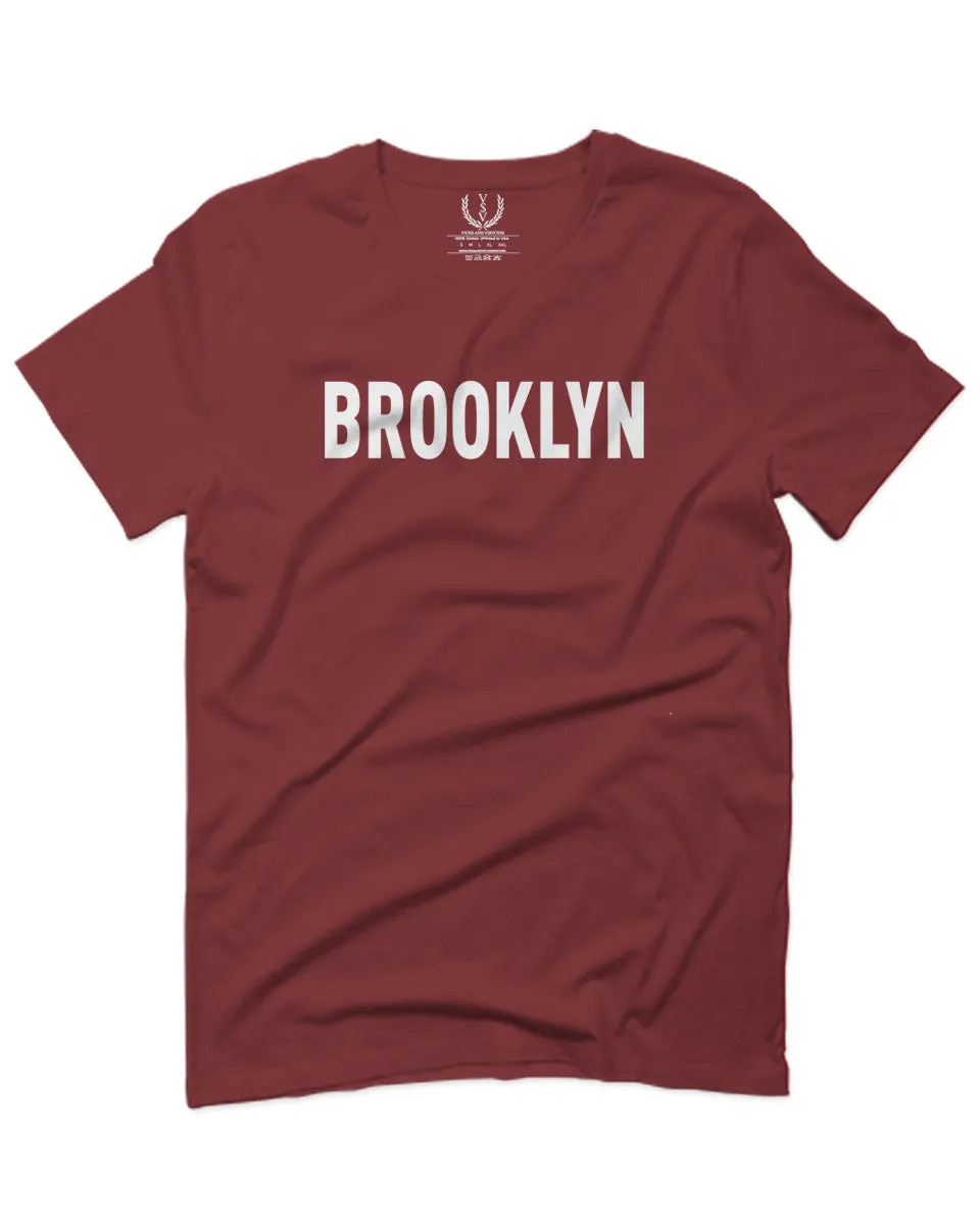 White Fonts New York Brooklyn NYC Cool Lennon Hipster Street For men T Shirt