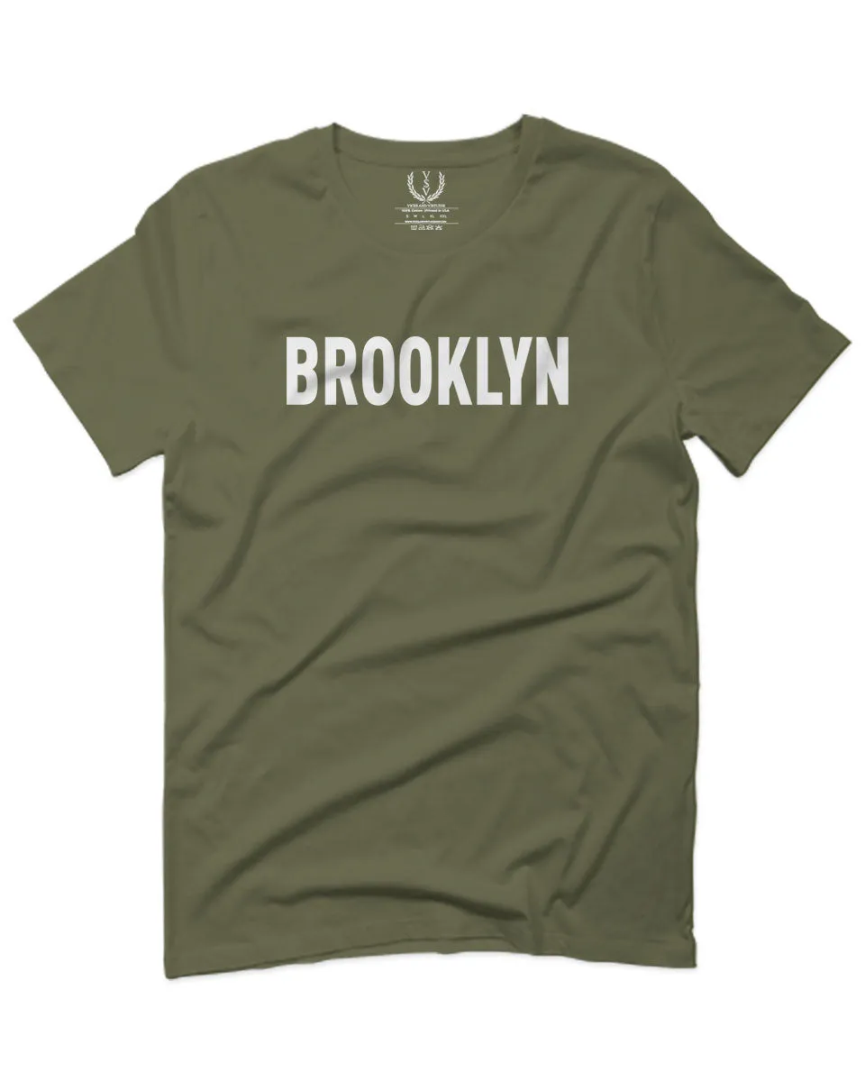 White Fonts New York Brooklyn NYC Cool Lennon Hipster Street For men T Shirt