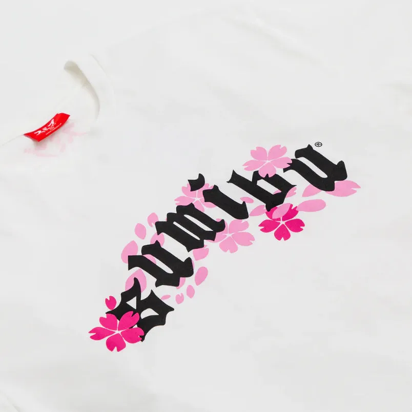White Ol' Sumibu Sakura Tee