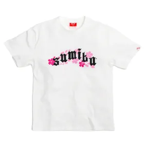 White Ol' Sumibu Sakura Tee