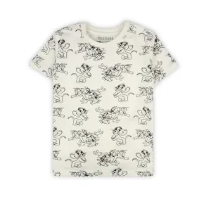 White Tom & Jerry Tee