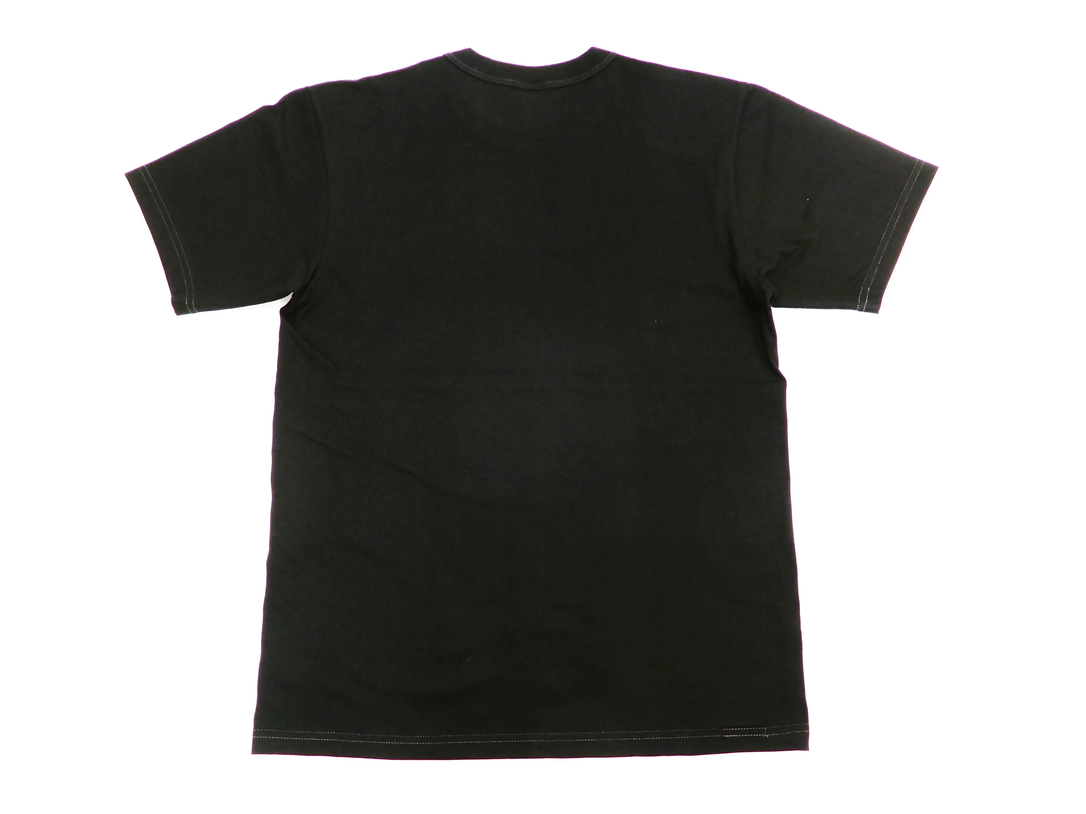 Whitesville 2-Pack T-shirts Men's Plain Short Sleeve Loopwheeled Tees by Toyo Enterprises WV73544 119 Black