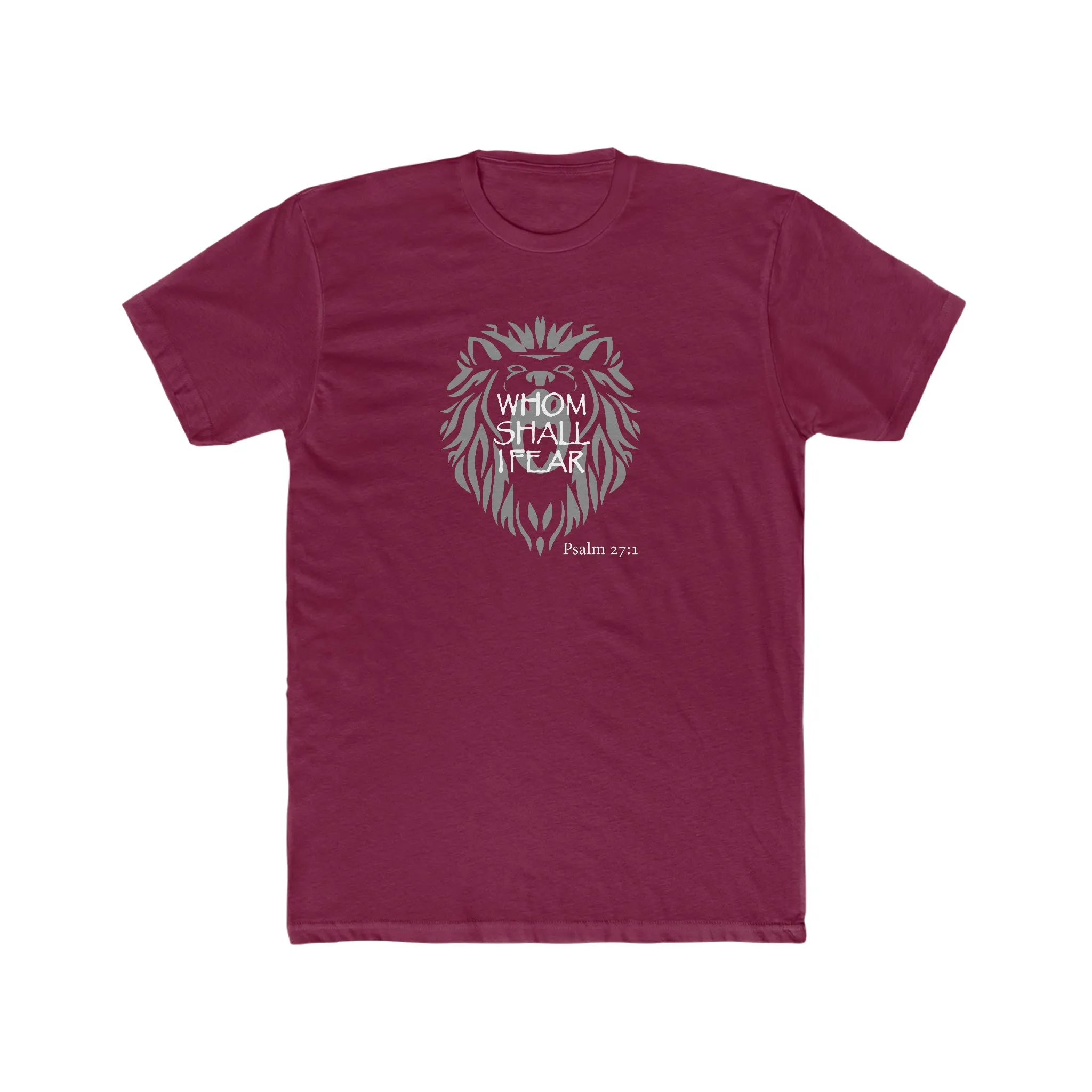 Whom shall I Fear Men's Cotton Crew Tee