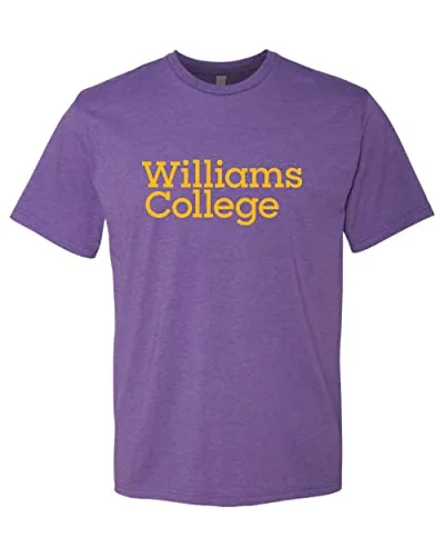 Williams College Exclusive Soft Shirt