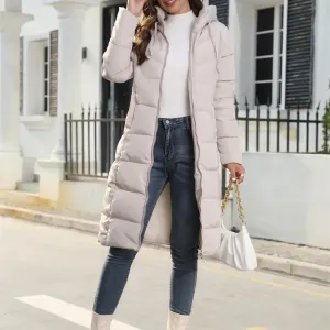 Winter coat - hooded - down jacket - women's coat