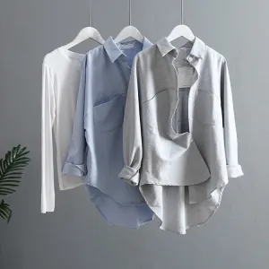 Women Summer Blouse Korean Long Sleeve Womens Tops And Blouses Vintage Women Shirts Blusas Roupa Feminina Tops
