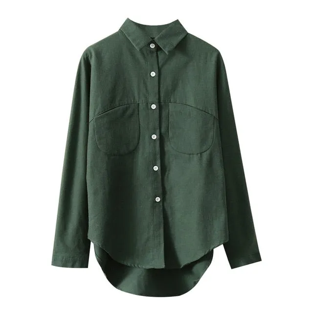 Women Summer Blouse Korean Long Sleeve Womens Tops And Blouses Vintage Women Shirts Blusas Roupa Feminina Tops