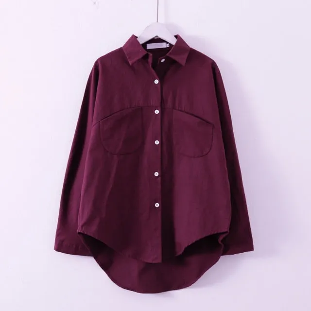 Women Summer Blouse Korean Long Sleeve Womens Tops And Blouses Vintage Women Shirts Blusas Roupa Feminina Tops