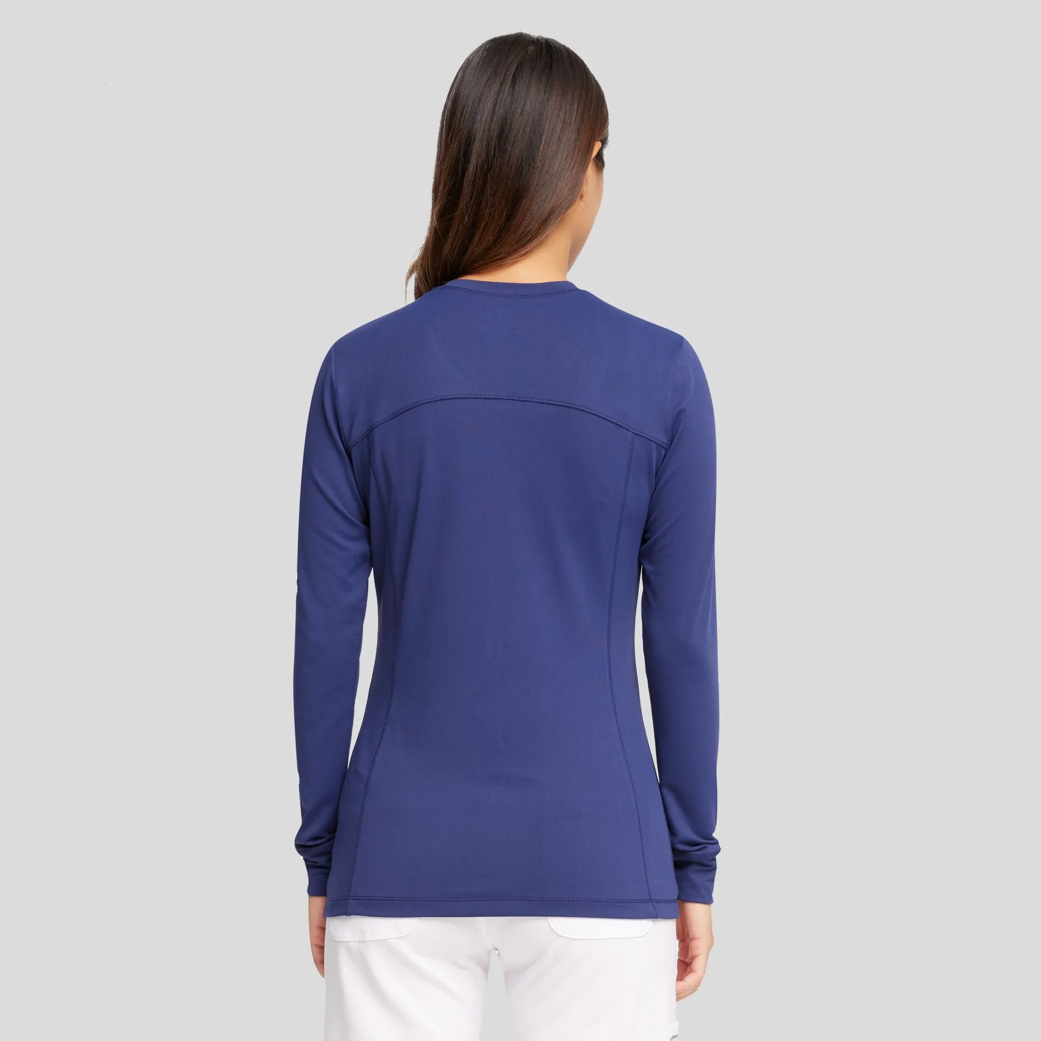 Women's Long Sleeve Underscrub T-Shirt | Navy