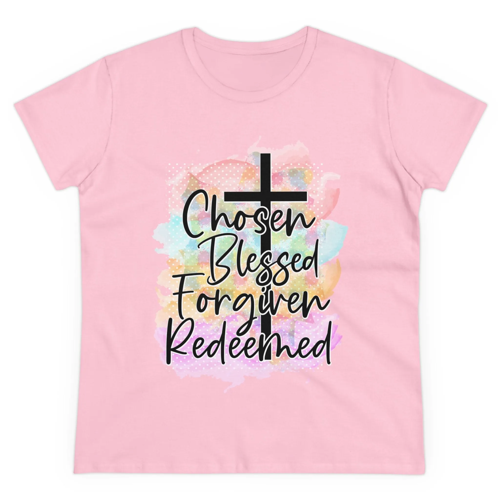 Women's Midweight Cotton Tee-Chosen
