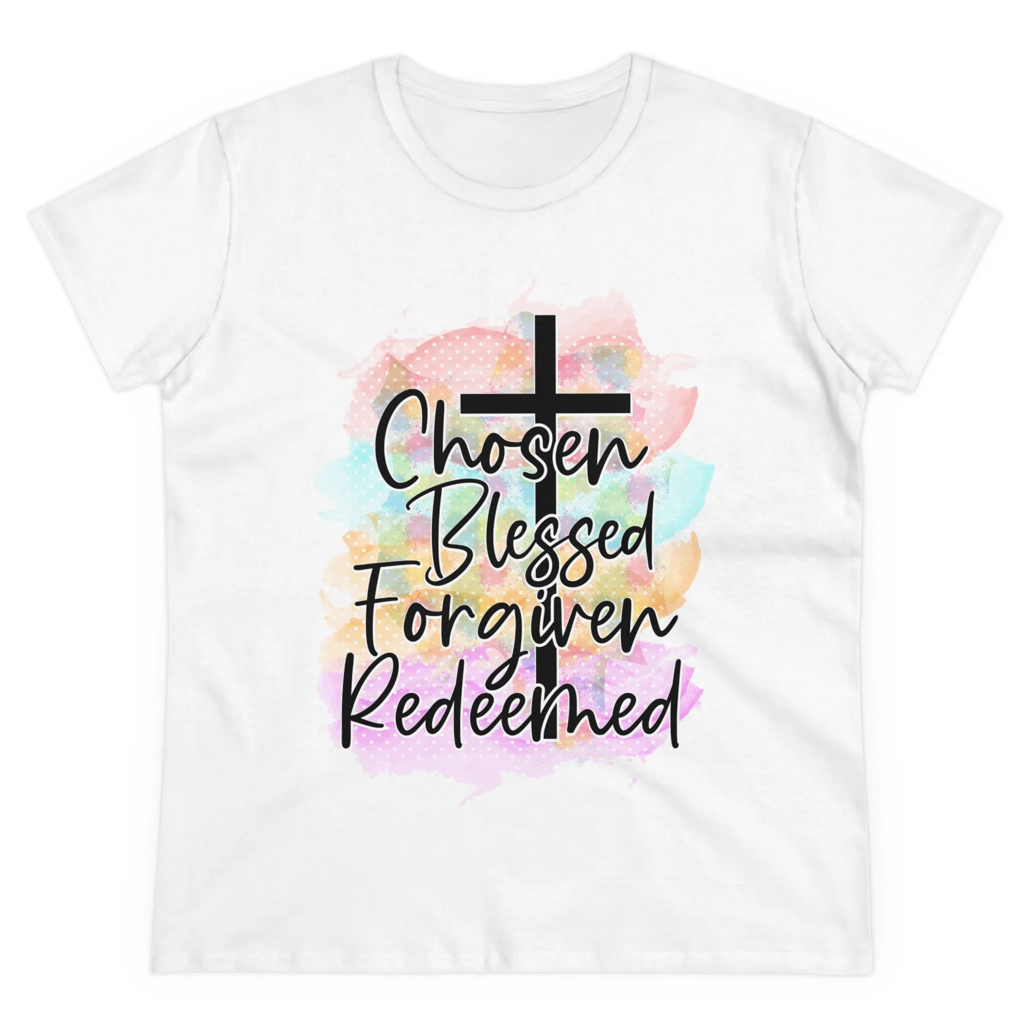 Women's Midweight Cotton Tee-Chosen