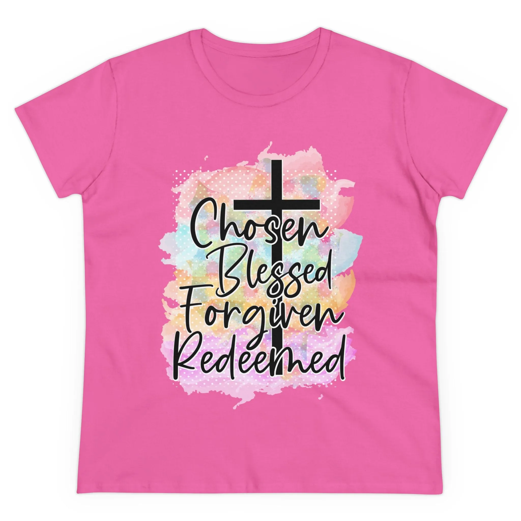 Women's Midweight Cotton Tee-Chosen