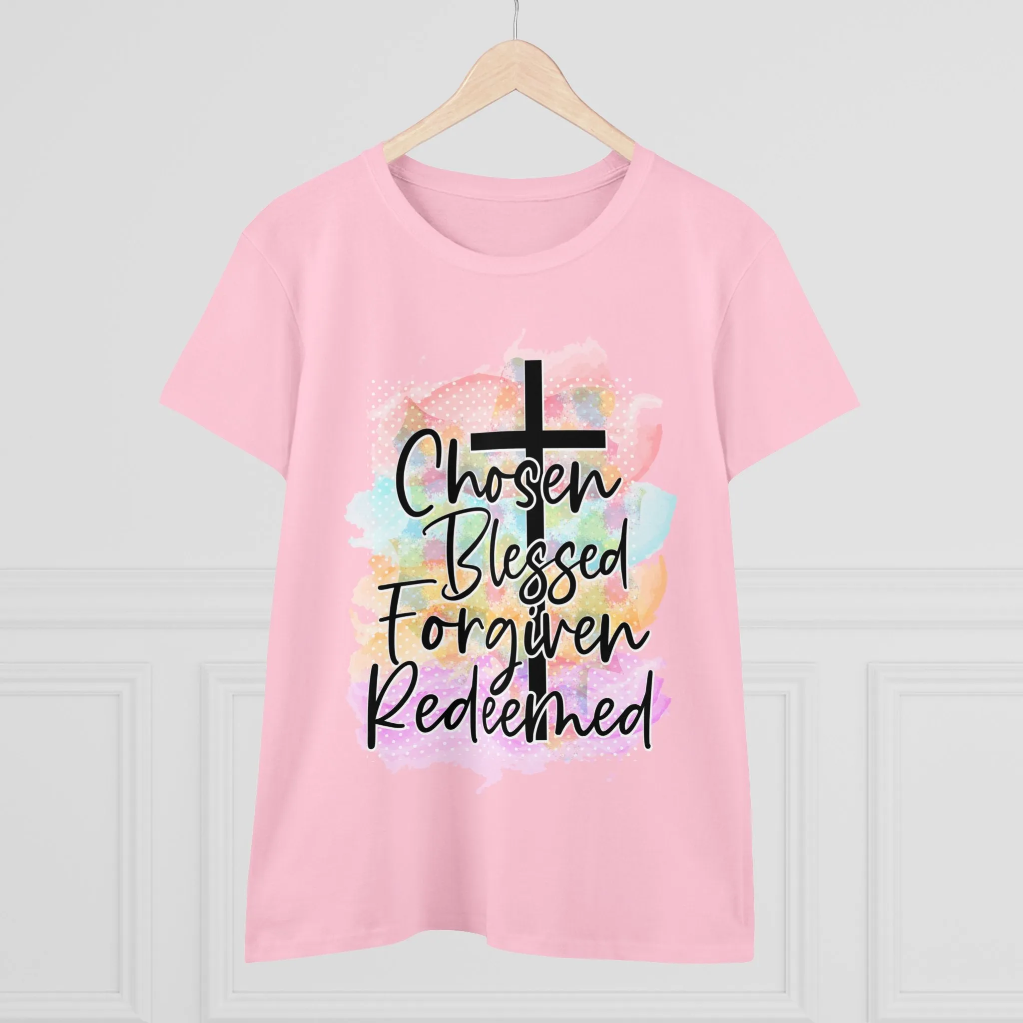 Women's Midweight Cotton Tee-Chosen