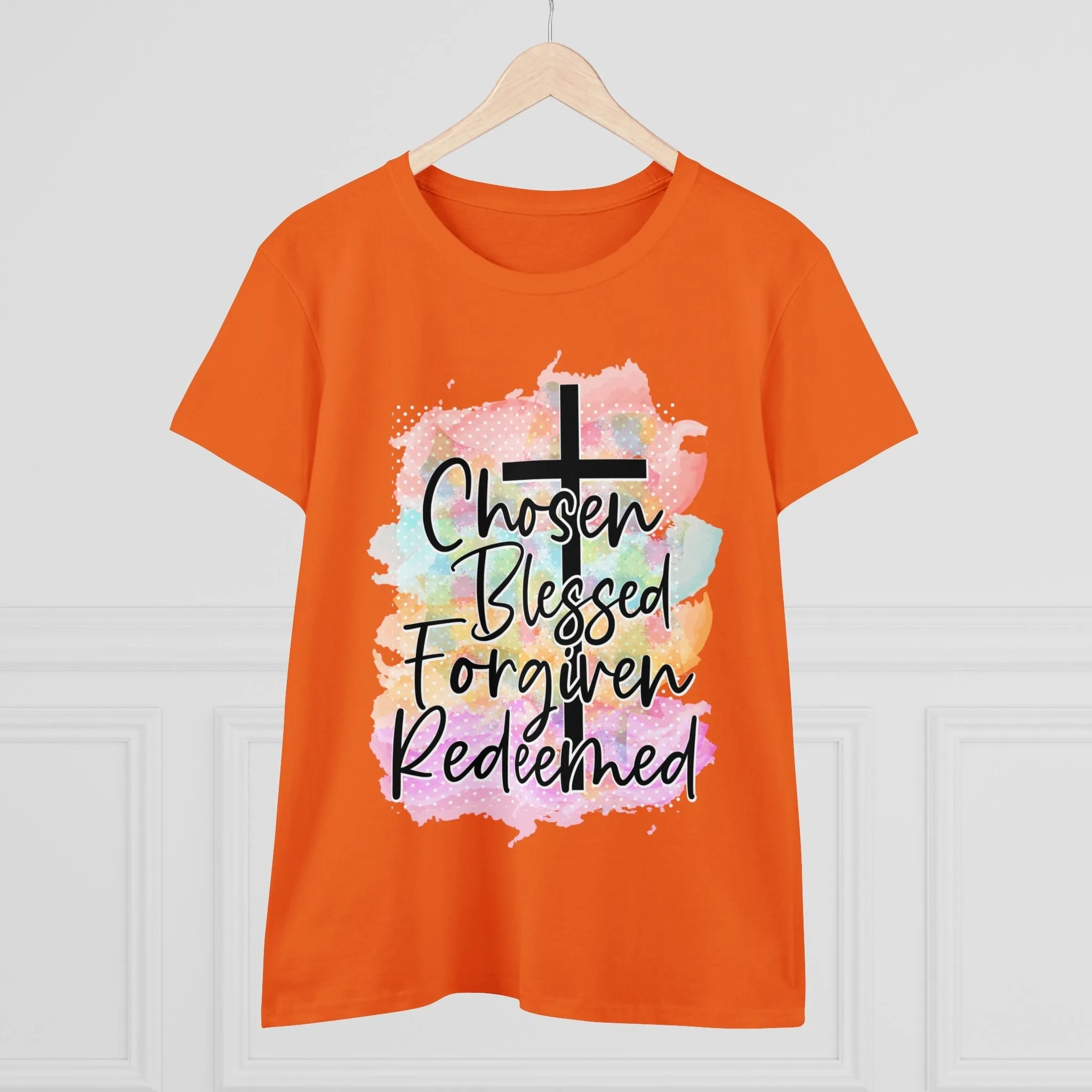 Women's Midweight Cotton Tee-Chosen