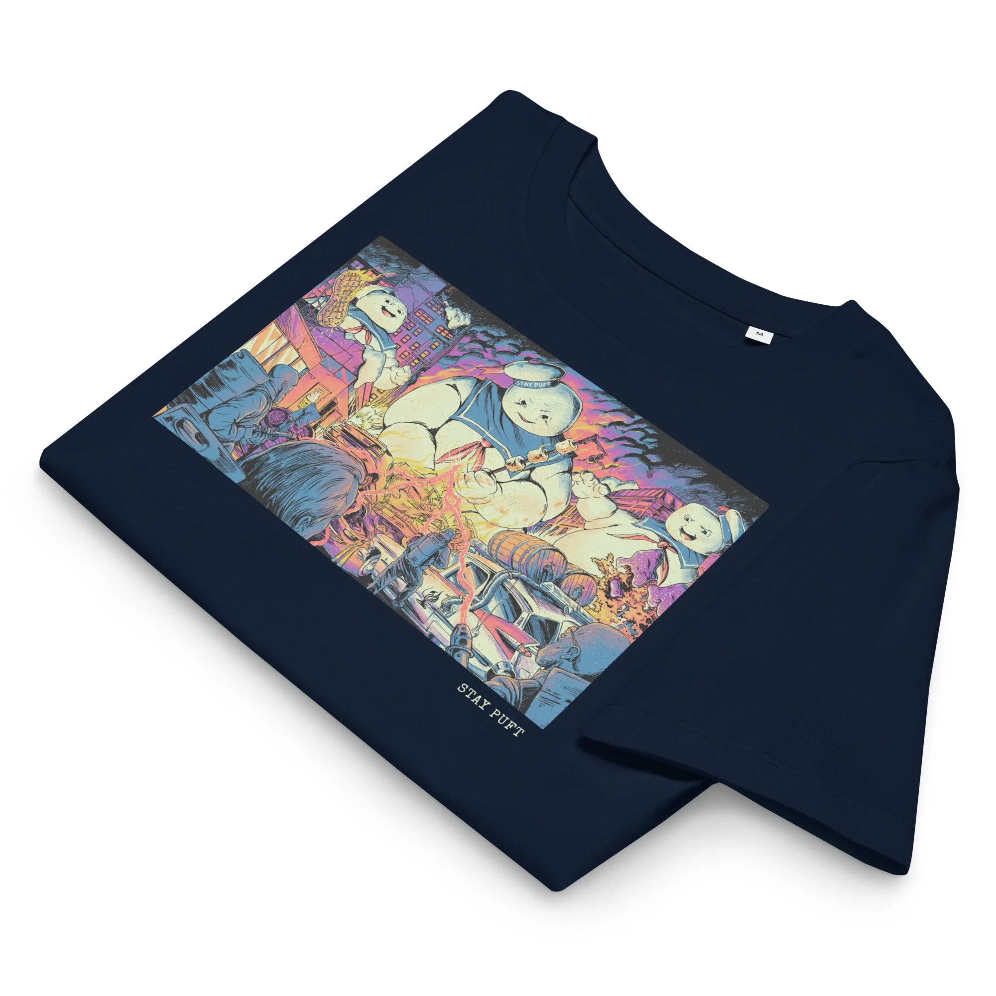 Women’s Organic Ribbed Neck T-shirt | Stay Puft