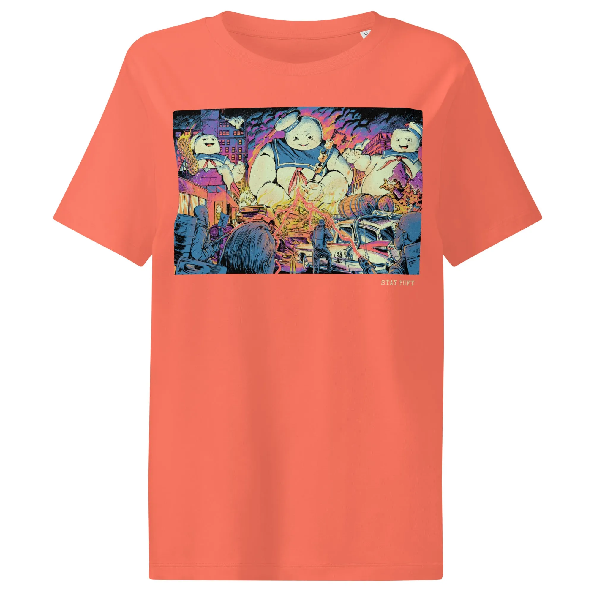 Women’s Organic Ribbed Neck T-shirt | Stay Puft