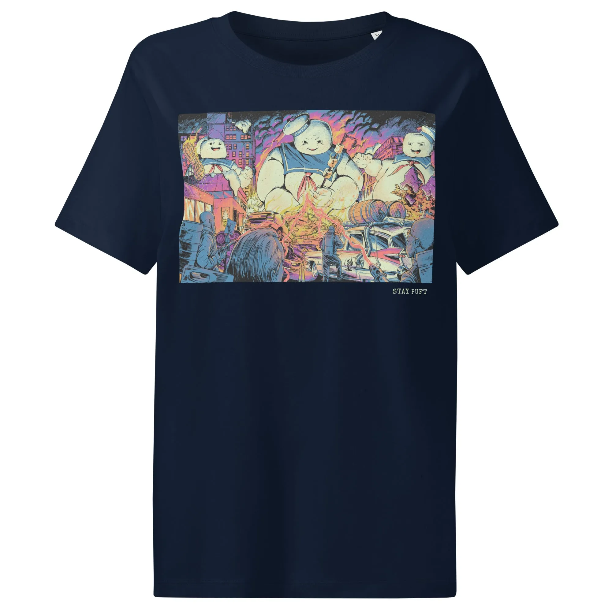 Women’s Organic Ribbed Neck T-shirt | Stay Puft