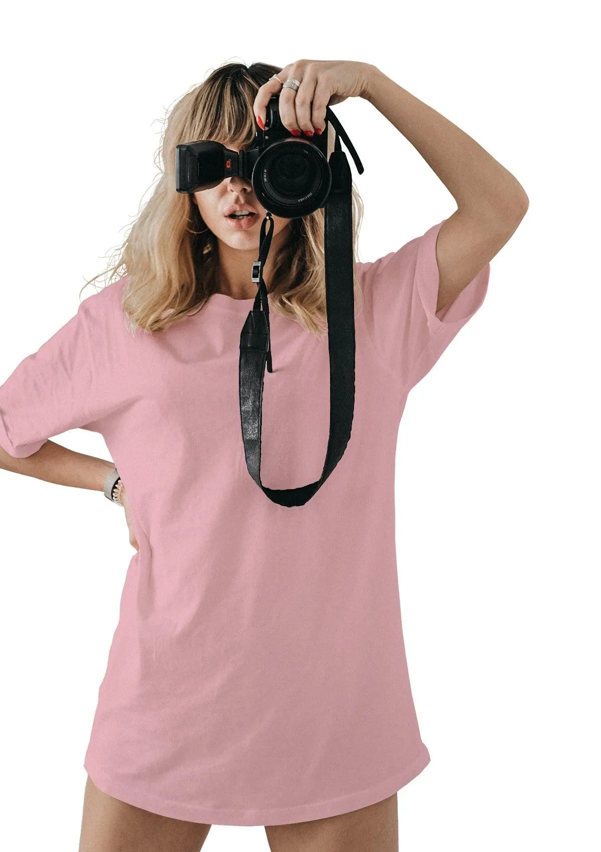 Women's Pink T-Shirt Bundle - 3 Pack Airlume Cotton