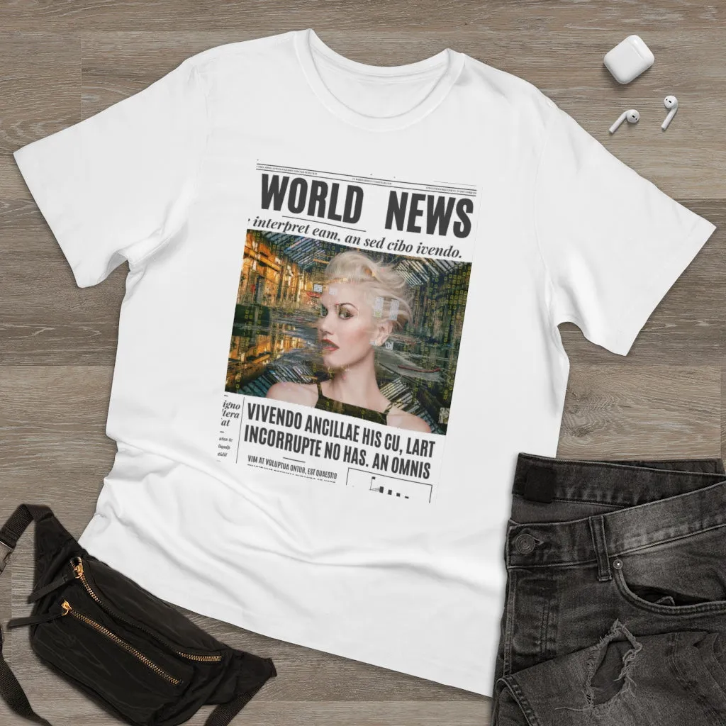 World News GWEN STEFANI Unisex Deluxe T-shirt