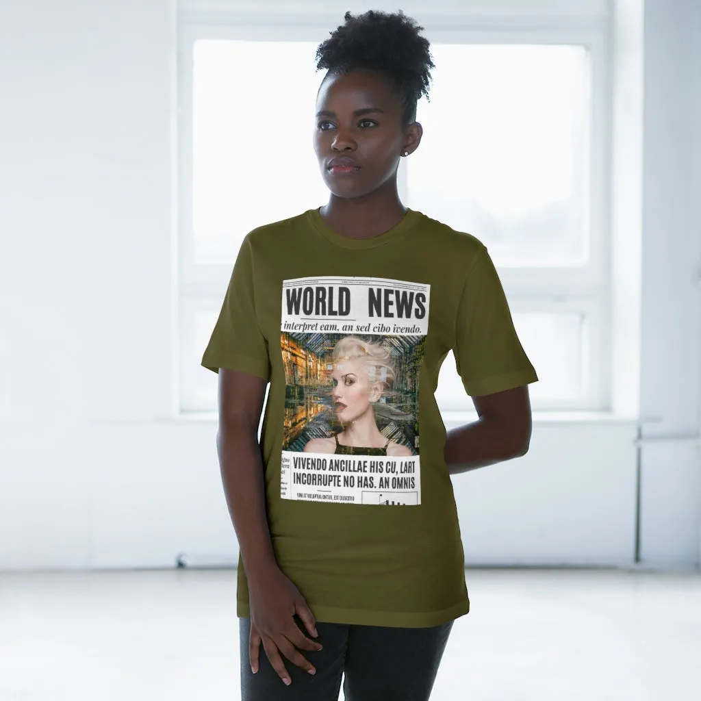 World News GWEN STEFANI Unisex Deluxe T-shirt