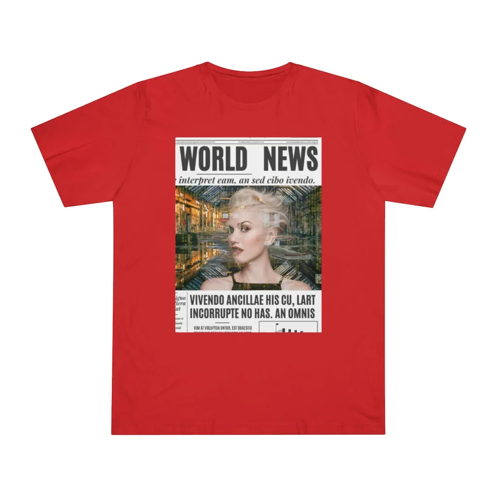 World News GWEN STEFANI Unisex Deluxe T-shirt
